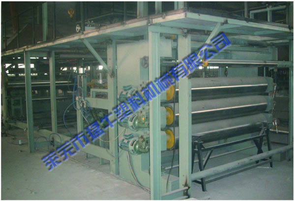Polyester Fiber Self-sticking (Environmental Protection) One Step Waterproof membrane Production Line